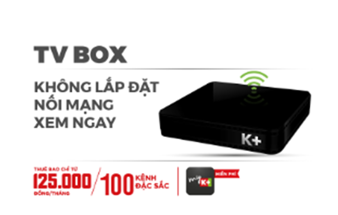 K+ TV BOX - CHÍNH HÃNG 